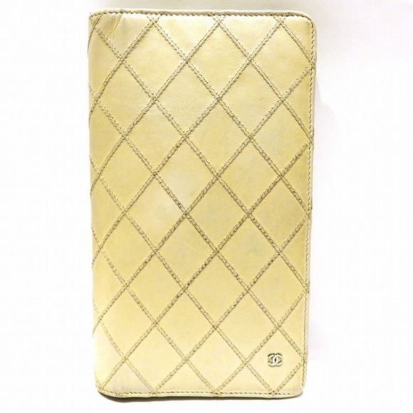 CHANEL Accessories - Chanel CHANEL Bicolore 6356 Wallet Long Bi-Fold Ladies